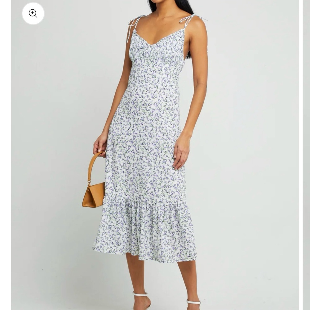 Floral midi dress